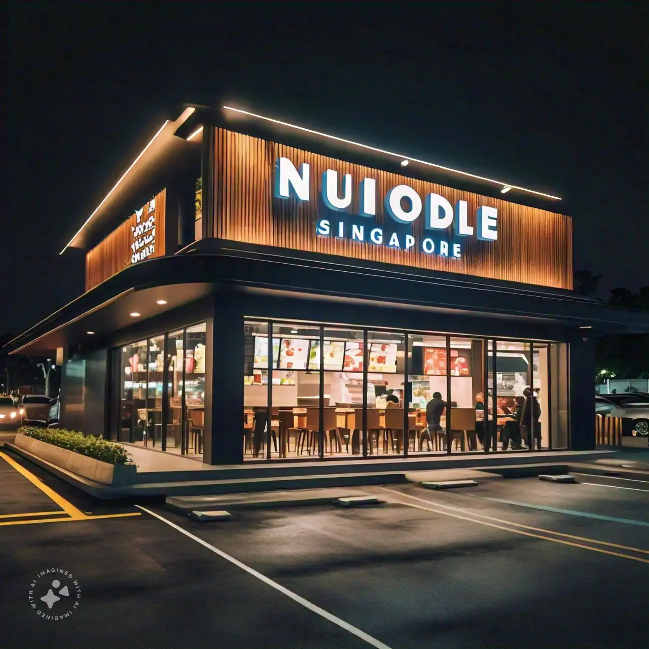 Nuodle restaurant logo