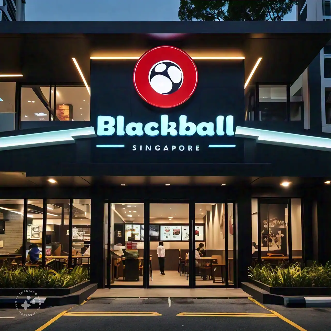 Blackball restaurant logo