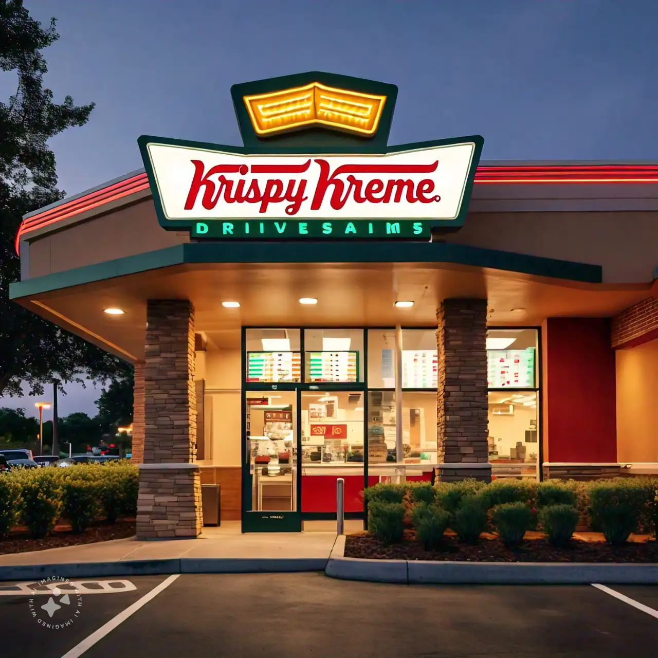krispy kreme restaurant logo